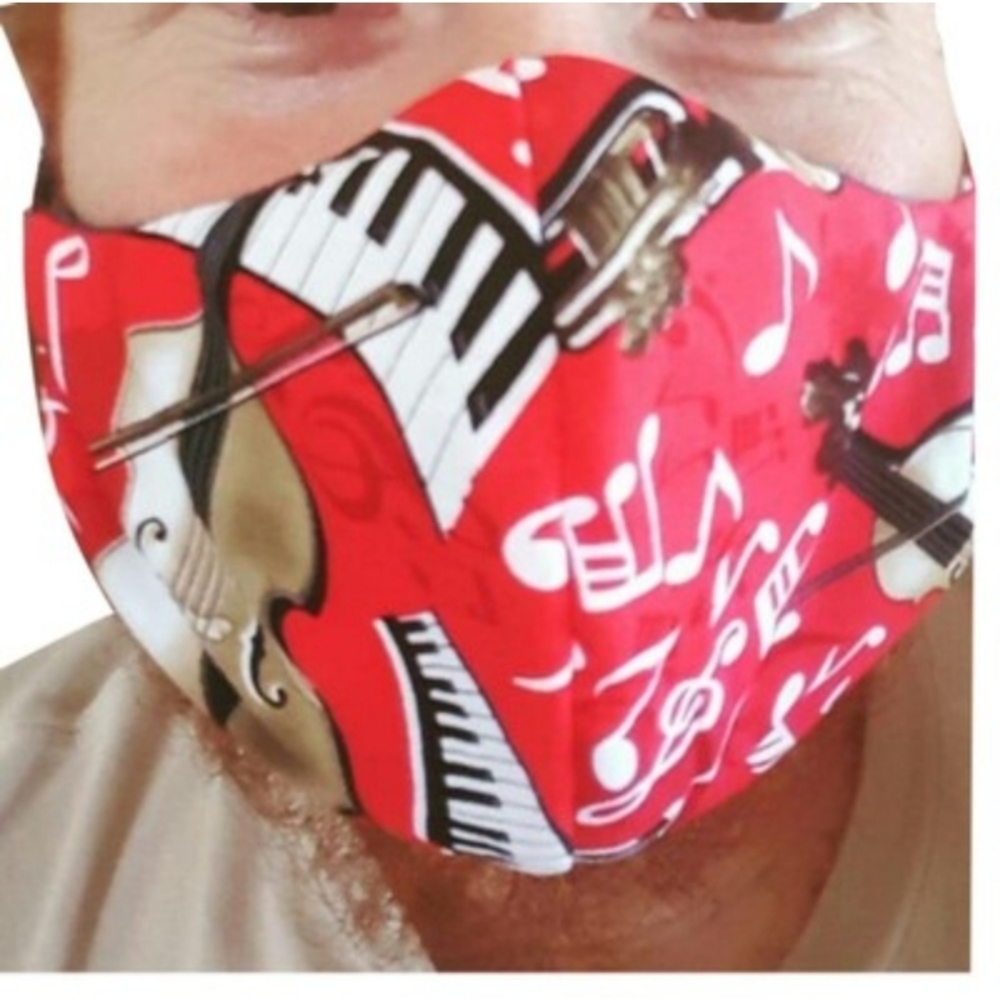 Music face mask
